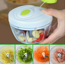 Topaz Food Hand Held Chopper Pull Cord Pulling Veg Slicer Kitchen UK Manual