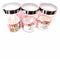 3pcs Clear Transparent Containers Jars Plastic Polo PET Pot Spice with Spoons 700ml
