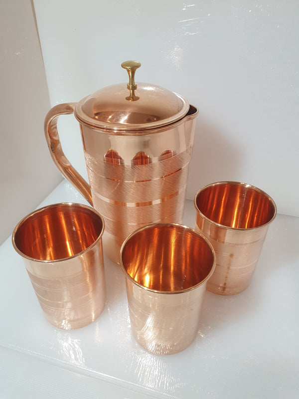Benefits of Copper Vessels, Jugs and Glasses