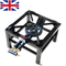 5.1KW 2 KEY HEAVY DUTY SINGLE CAST IRON LPG GAS BOILING BURNER CATERING STOVE