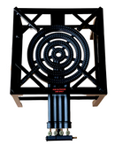 20.8KW 4 KEY HEAVY DUTY SINGLE CAST IRON LPG GAS BOILING RING BURNER CATERING
