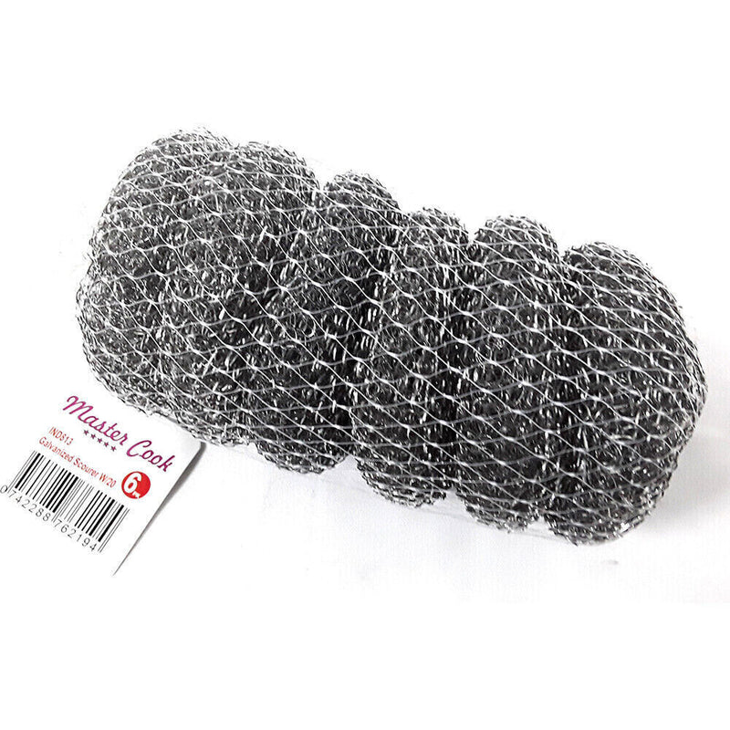 Metal Scourers Pot Pan Grill Stove Scourer Ovens Kitchen Dish Wash Scrubbing