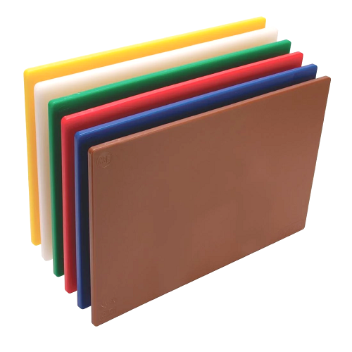 SET OF ALL 6 CATERING FOOD CHOPPING BOARDS 9X12X0.5" 24X32X1.2CM RESTAURANT