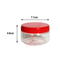 Plastic Storage Jar Containers Pots With Screw Top Lids For Herbs Spices Sunpet