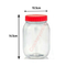 Plastic Storage Jar Containers Pots With Screw Top Lids For Herbs Spices Sunpet