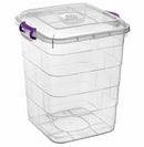 Plastic Pantry Box Lid Clip Lock Food Container Storage 5 litre